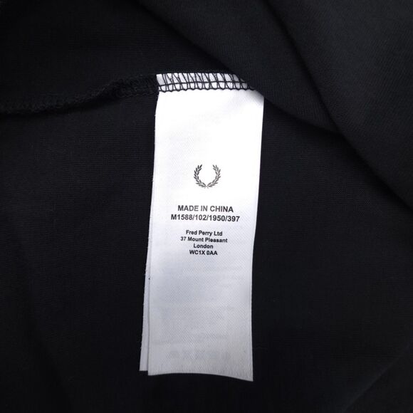 FRED PERRY M1588 Twin Tipped T-Shirt Crew 90s Y2k Preppy Academia Tennis Golf - Picture 6 of 7